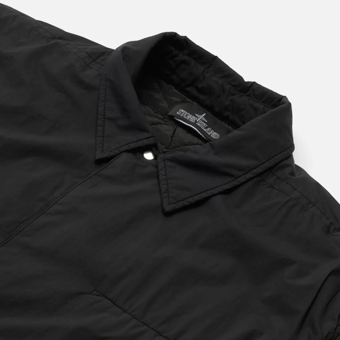Stone Island Shadow Project Мужская рубашка Padded Overshirt Chapter 1 HD Pelle OVO Cotton-TC