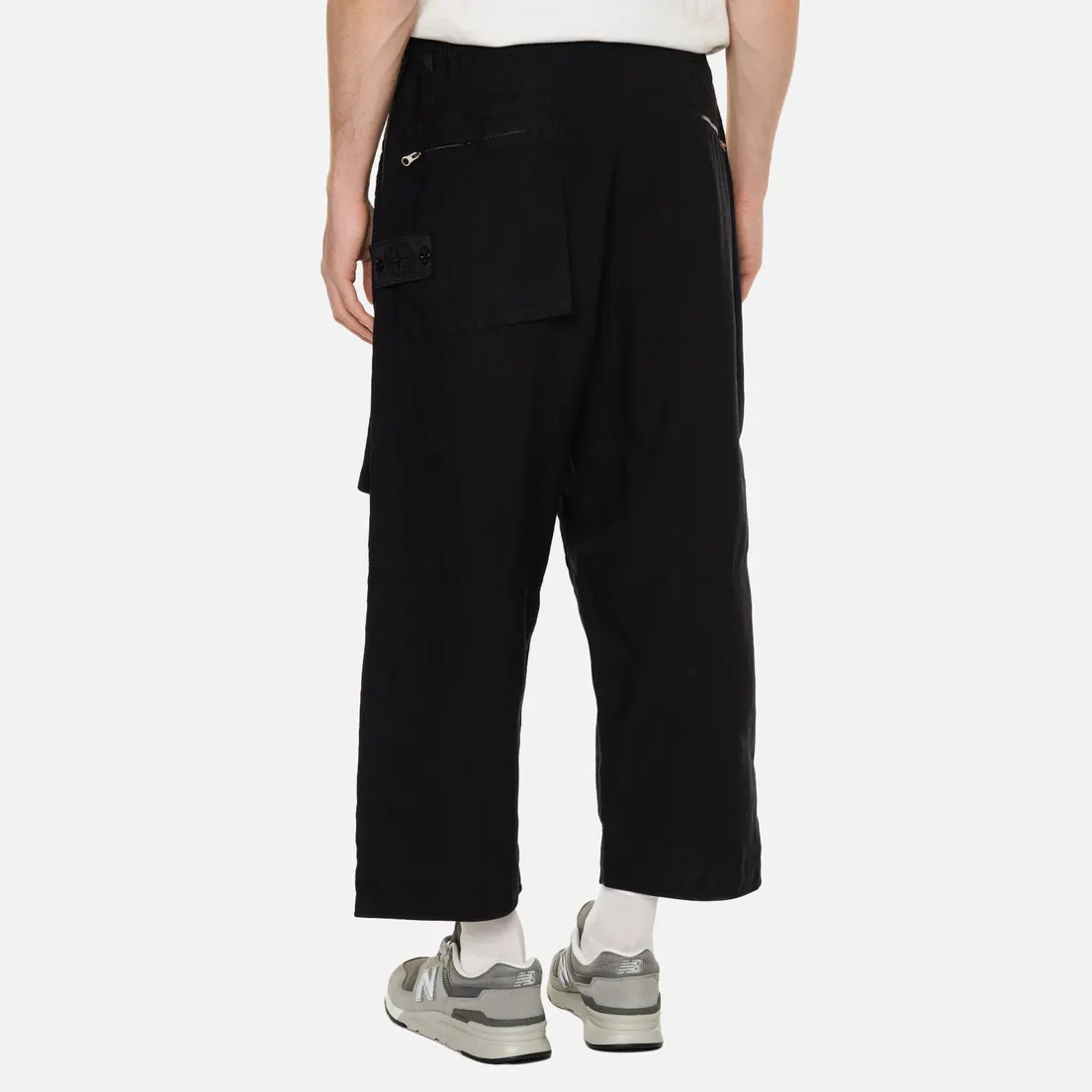 Stone Island Shadow Project Мужские брюки Linen Cordura-TC Cropped Chapter 1