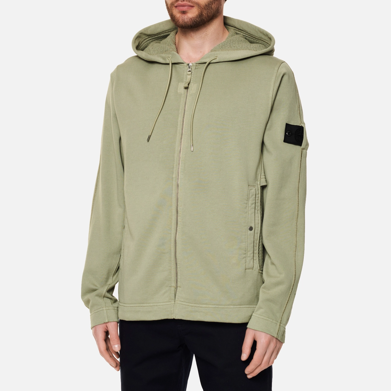 Мужская толстовка Stone Island Shadow Project Full Zip Hoodie