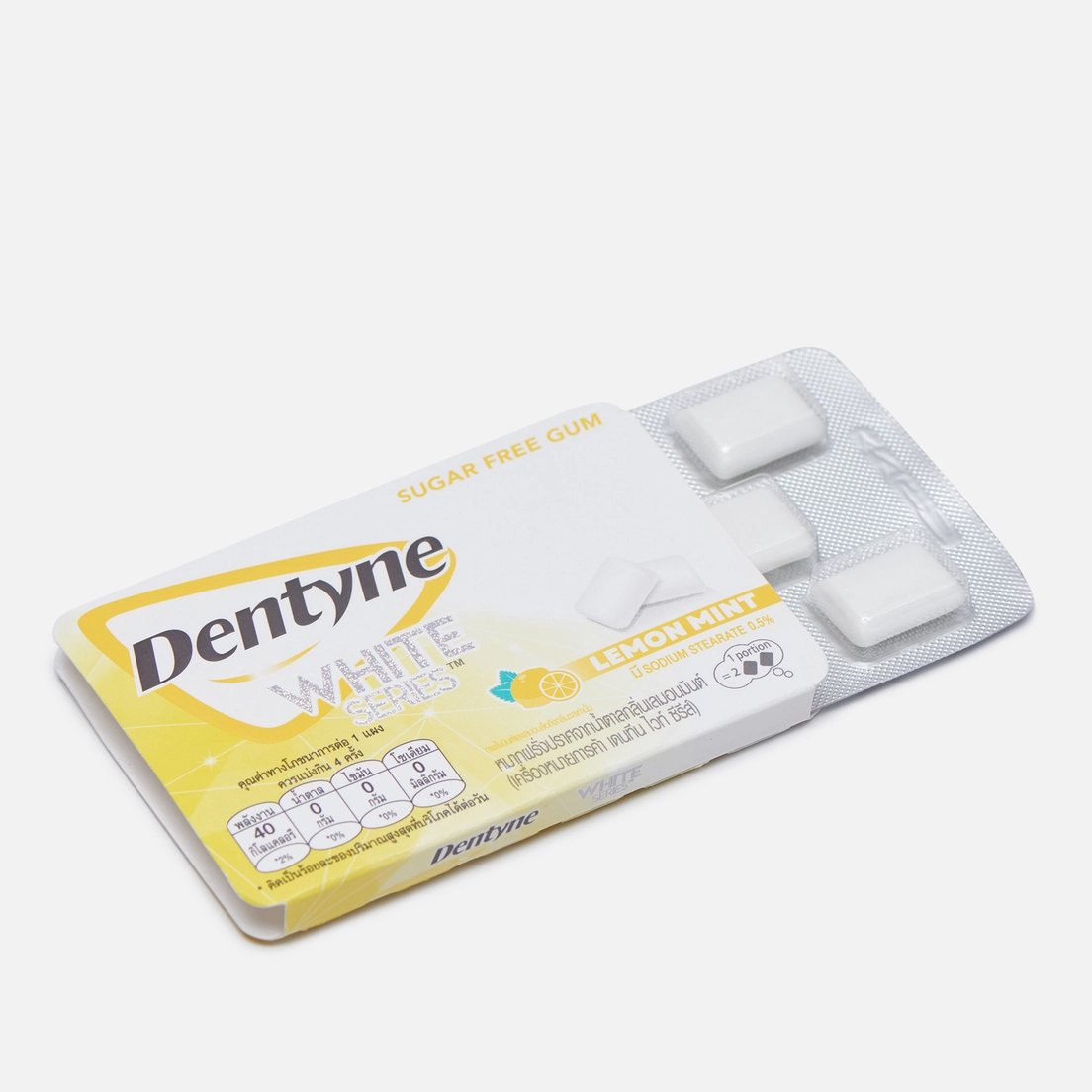 Dentyne Жевательная резинка White Series Lemon Mint
