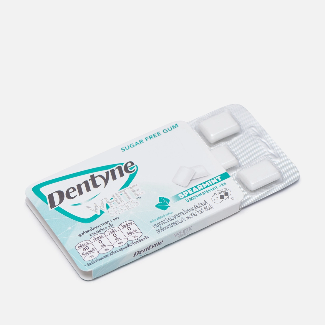 Dentyne Жевательная резинка White Series Spearmint