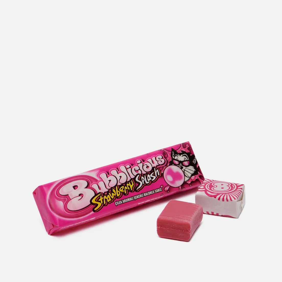Bubblicious Жевательная резинка Strawberry Splash