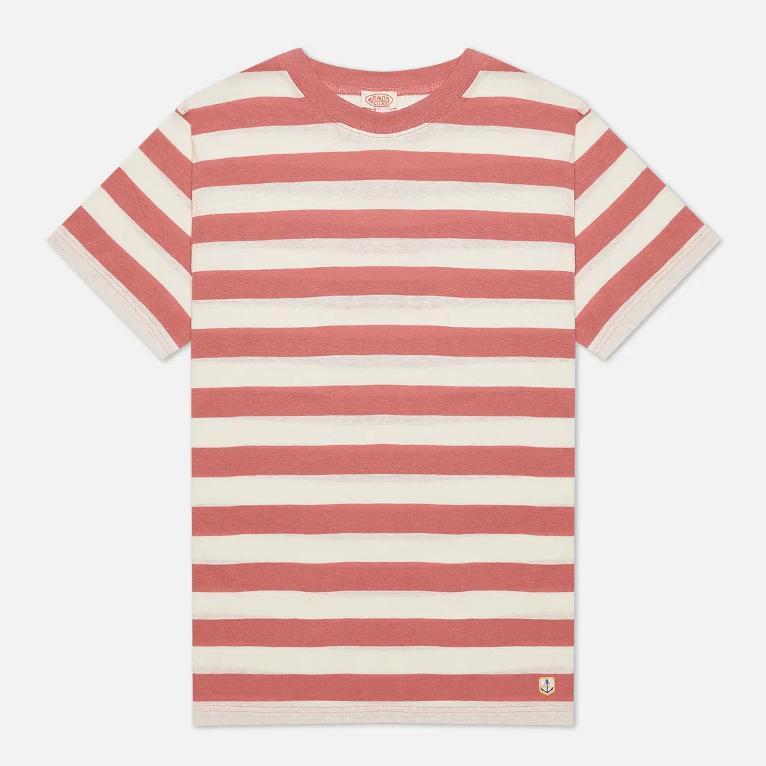 Armor-Lux Мужская футболка Heritage Linen Mix Stripe
