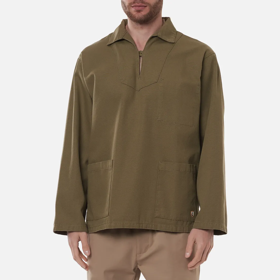 Armor-Lux Мужская рубашка Heritage Fishermans Smock Overshirt