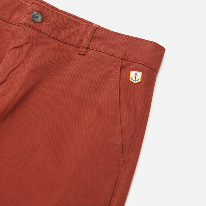 Мужские брюки Armor-Lux, цвет оранжевый, размер 46 77758-HKB Heritage Chino Regular - фото 2