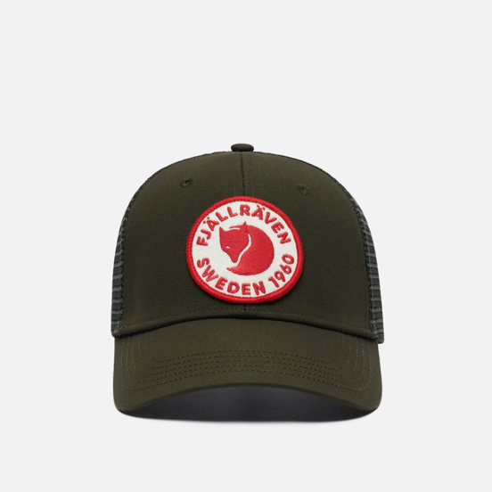 Кепка Fjallraven 1960 Logo Langtradarkeps Deep Forest