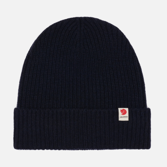 Шапка Fjallraven Logo Tab Dark Navy