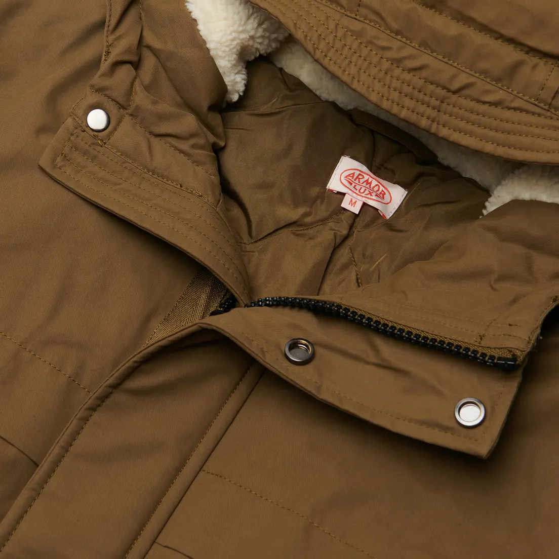 Armor-Lux Мужская куртка парка Heritage Quilted Water Repellent