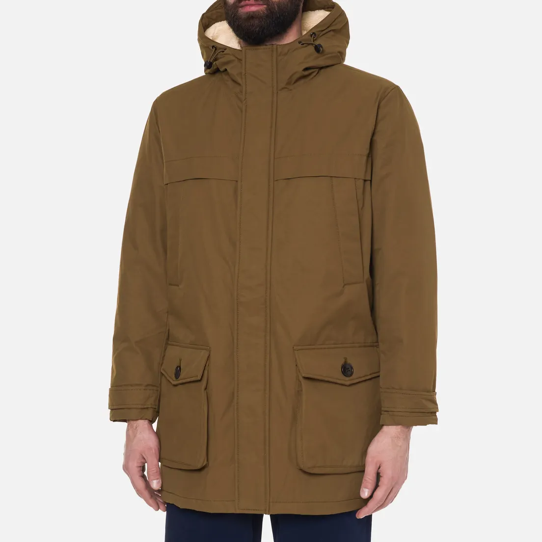 Armor-Lux Мужская куртка парка Heritage Quilted Water Repellent