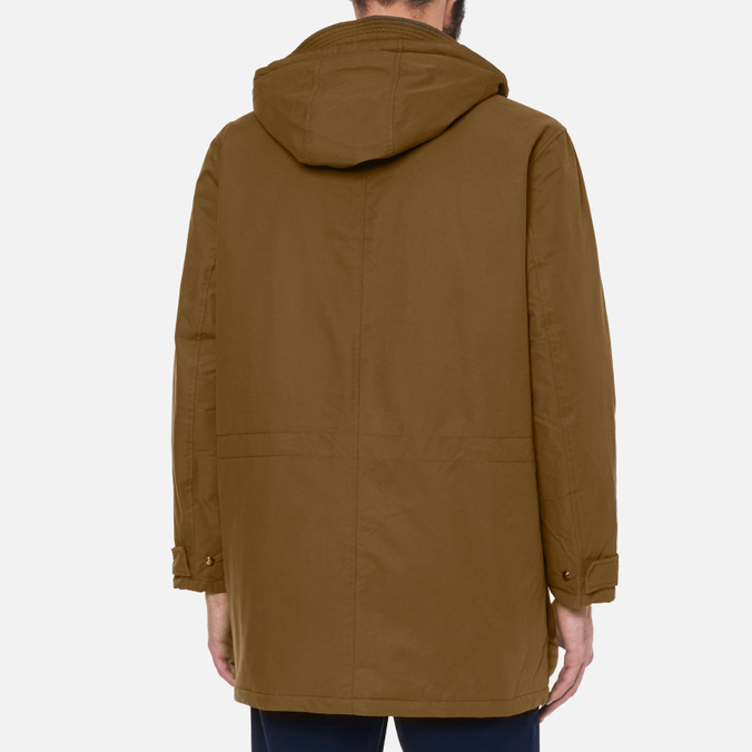Мужская куртка парка Armor-Lux, цвет оливковый, размер XL 78951-HKD Heritage Quilted Water Repellent - фото 4