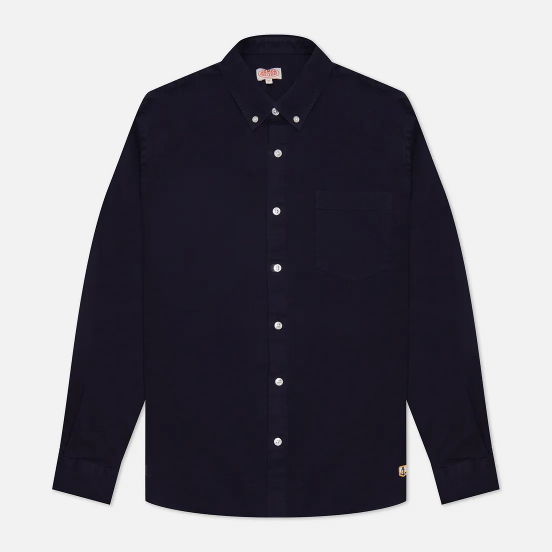 Armor-Lux Мужская рубашка Flanel Plain Straight Fit