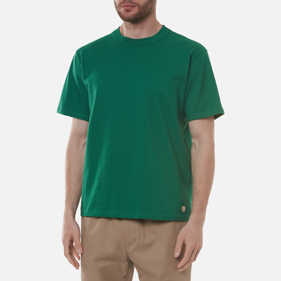 Мужская футболка Armor-Lux Heritage Plain Color Billard Green
