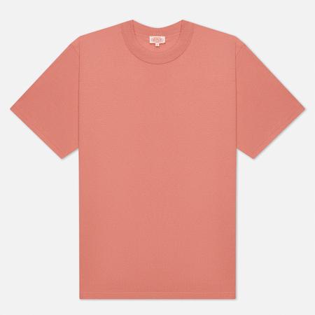 Мужская футболка Armor-Lux Heritage Plain Color, цвет розовый, размер XXL