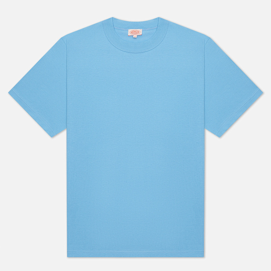 Мужская футболка Armor-Lux Heritage Plain Color Light Blue