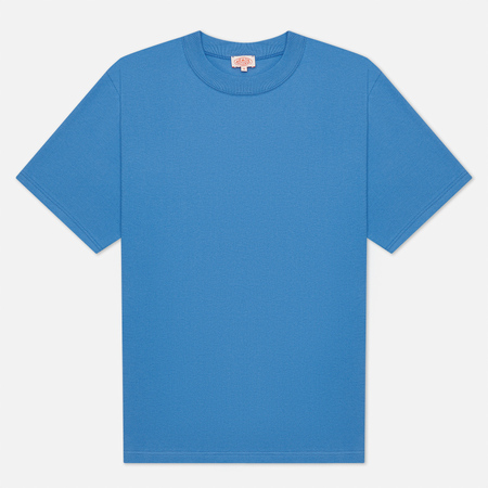 Мужская футболка Armor-Lux Heritage Plain Color, цвет голубой, размер S