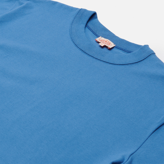 Мужская футболка Armor-Lux Heritage Plain Color Ozero Blue