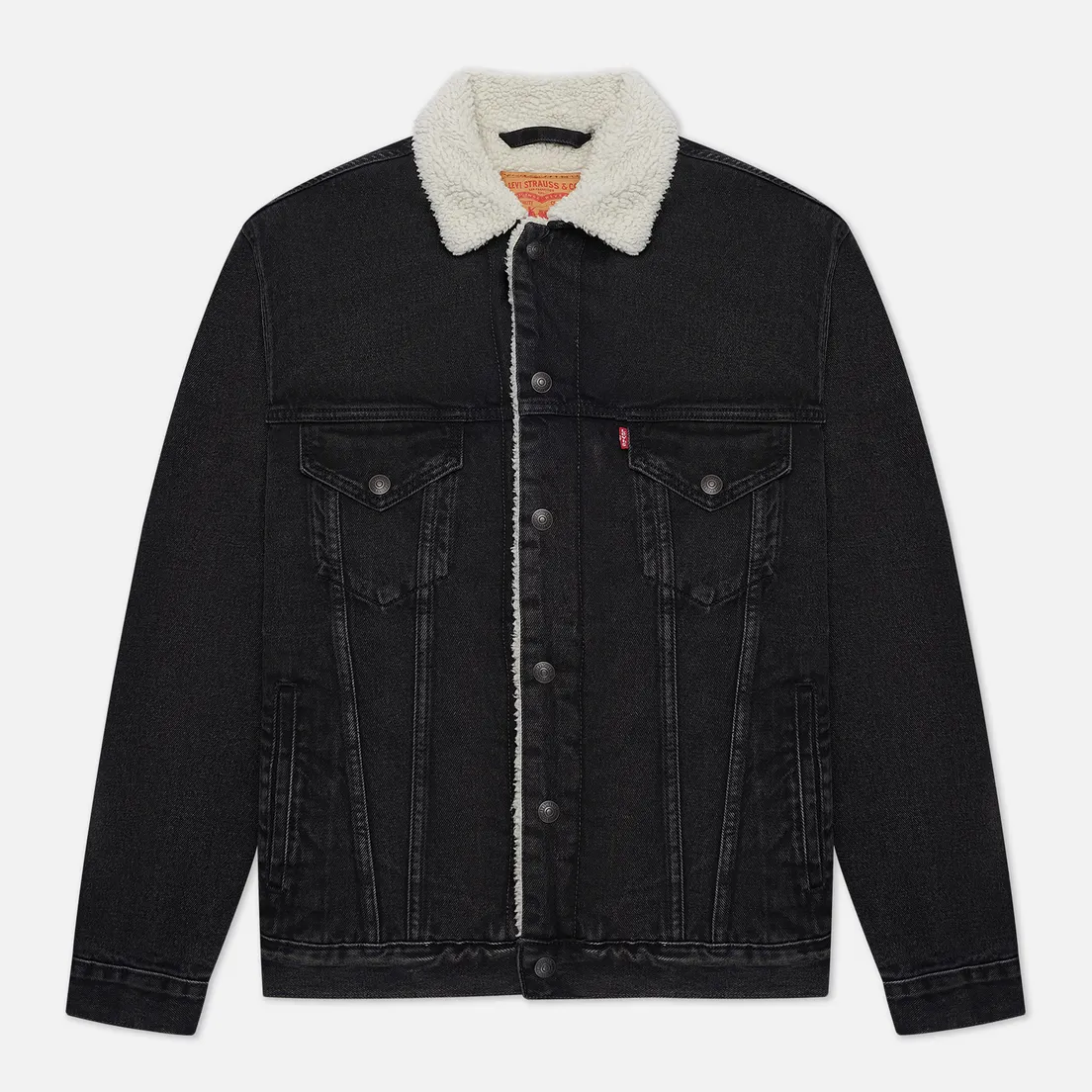 Levi's Мужская джинсовая куртка VTG Fit Sherpa