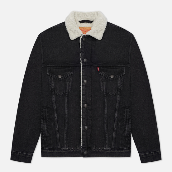 Мужская джинсовая куртка Levi's Vtg Fit Sherpa Midnight