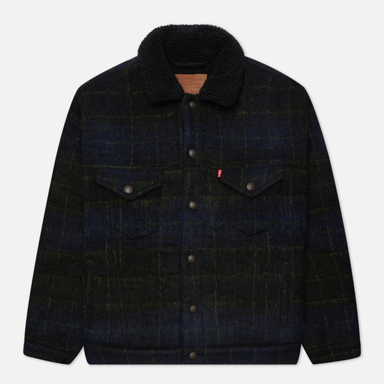 Мужская куртка Levi's VTG Fit Sherpa Nightwatch Plaid