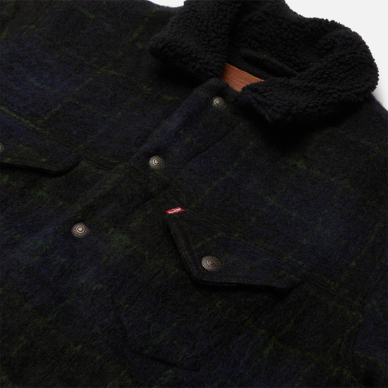 Мужская куртка Levi's VTG Fit Sherpa Nightwatch Plaid
