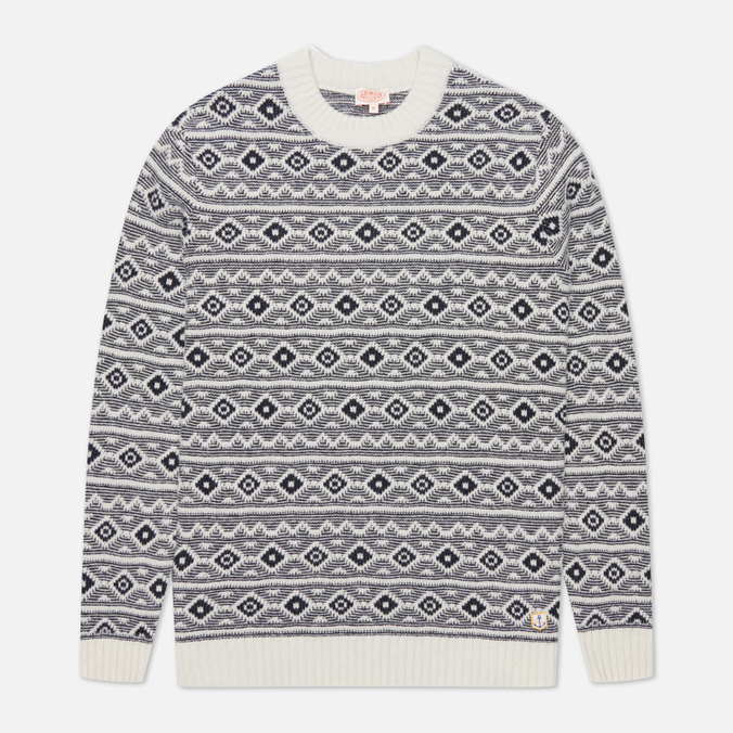 Мужской свитер Armor-Lux, цвет белый, размер XL