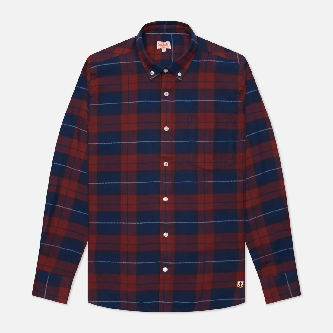 Armor-Lux Мужская рубашка Heritage Flannel Checked Straight Fit