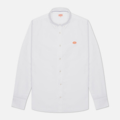Мужская рубашка Armor-Lux Heritage Logo Oxford Straight Fit Blanc