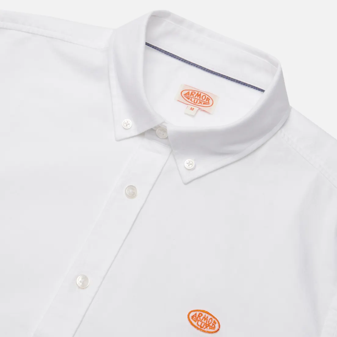 Armor-Lux Мужская рубашка Heritage Logo Oxford Straight Fit