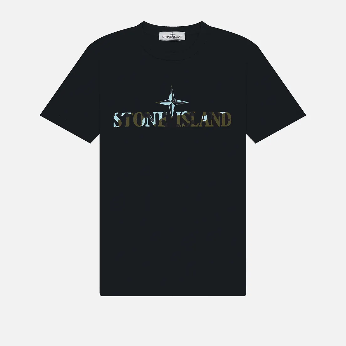 Stone Island Junior Детская футболка Season 79 Underwater Camo Print