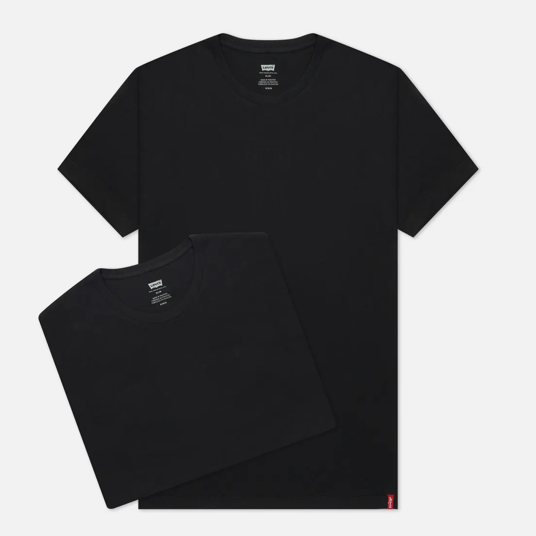 Levi's Комплект мужских футболок 2 Pack Slim Crewneck