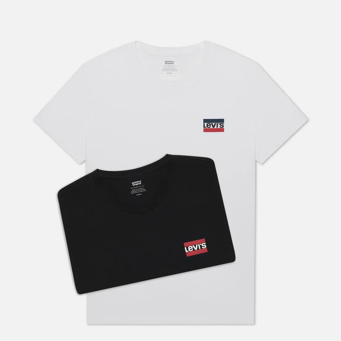Levi's Комплект мужских футболок 2-Pack Crewneck Graphic