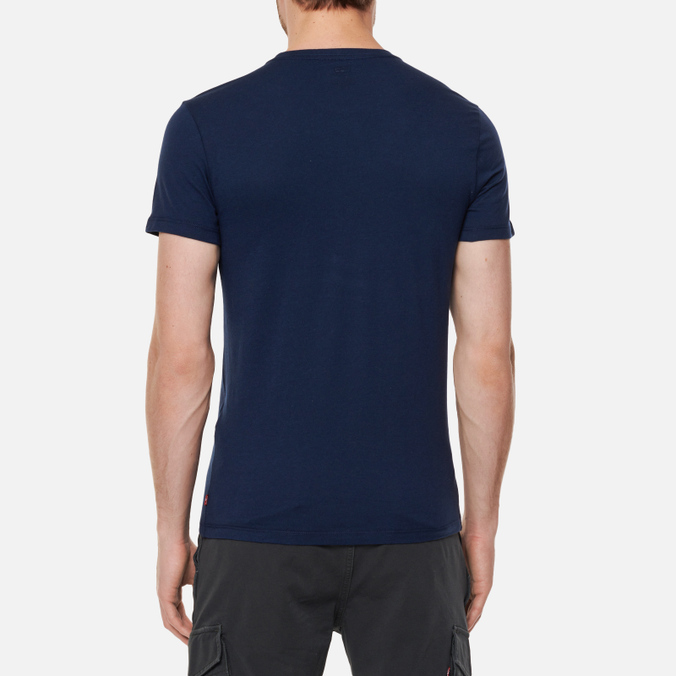 Комплект мужских футболок Levi's, цвет комбинированный, размер L 79681-0015 2-Pack Crewneck Graphic - фото 4