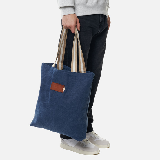 Сумка Property Of... Aimee Shopping Denim Blue/Light Brown