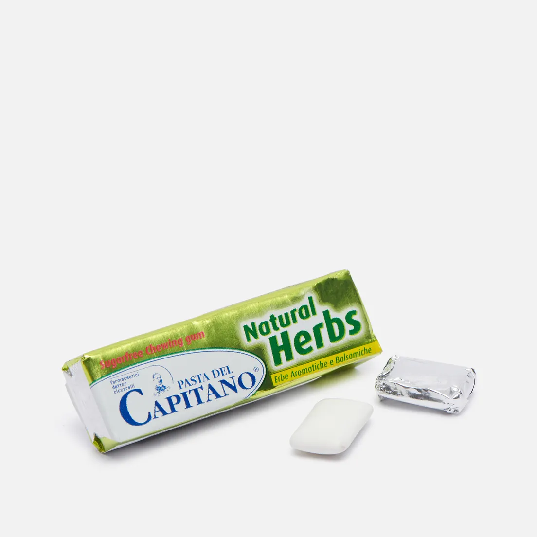 Pasta Del Capitano Жевательная резинка Natural Herbs