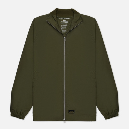 Мужская куртка ветровка maharishi Miltype Track, цвет оливковый, размер XL