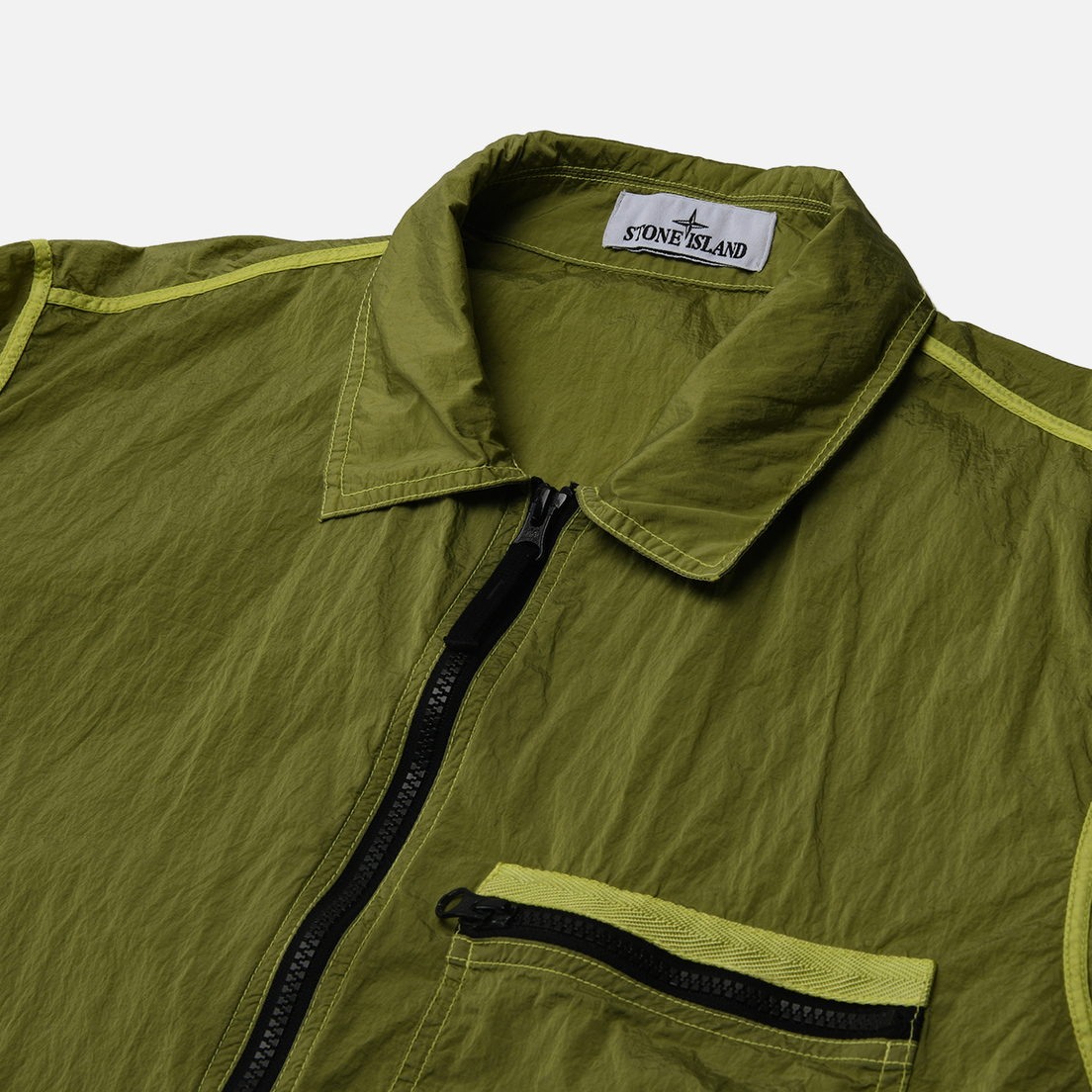 Stone Island Мужская рубашка Nylon Metal In Econyl Overshirt