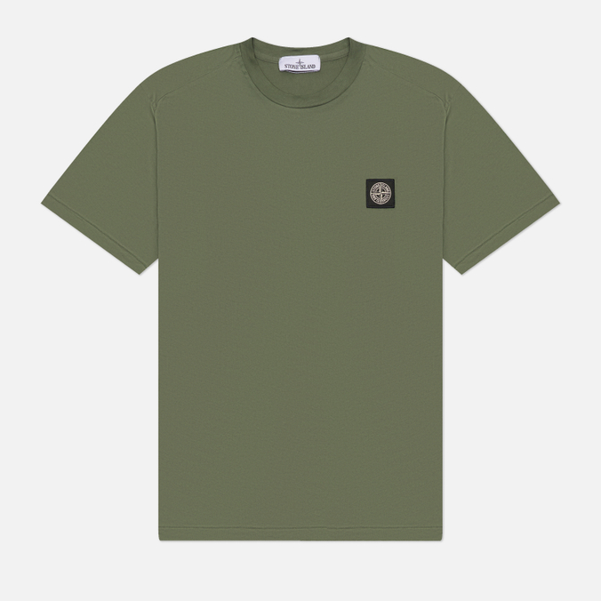 Мужская футболка Stone Island Compass Patch Logo