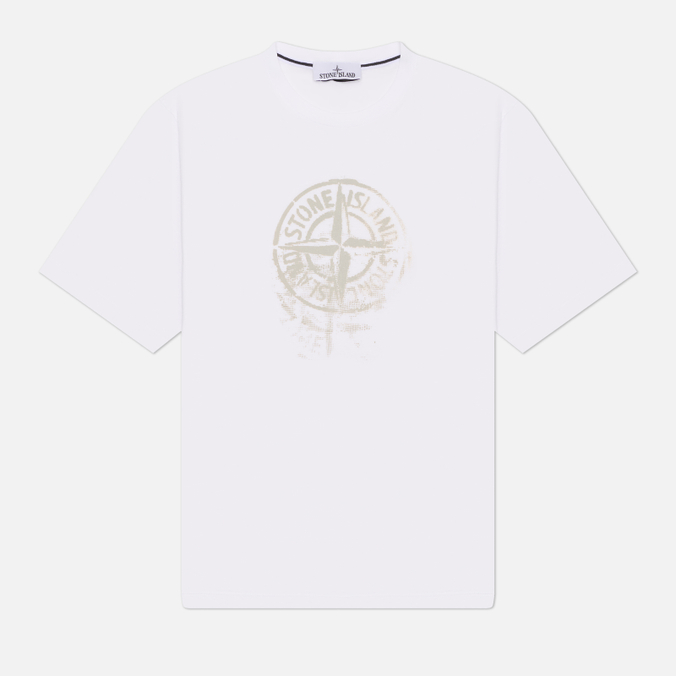 Мужская футболка Stone Island Reflective One Print