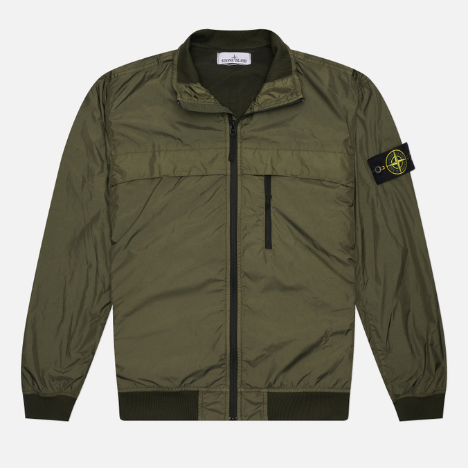 Мужская куртка ветровка Stone Island Garment Dyed Crinkle Reps R-NY