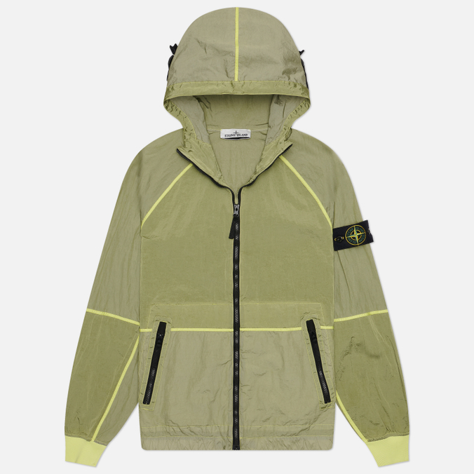 Мужская куртка ветровка Stone Island Nylon Metal Watro-TC Hooded