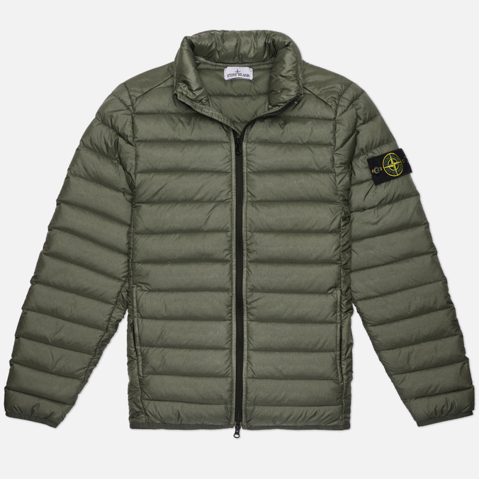 Мужской пуховик Stone Island Loom Woven Chambers R-Nylon Down-TC
