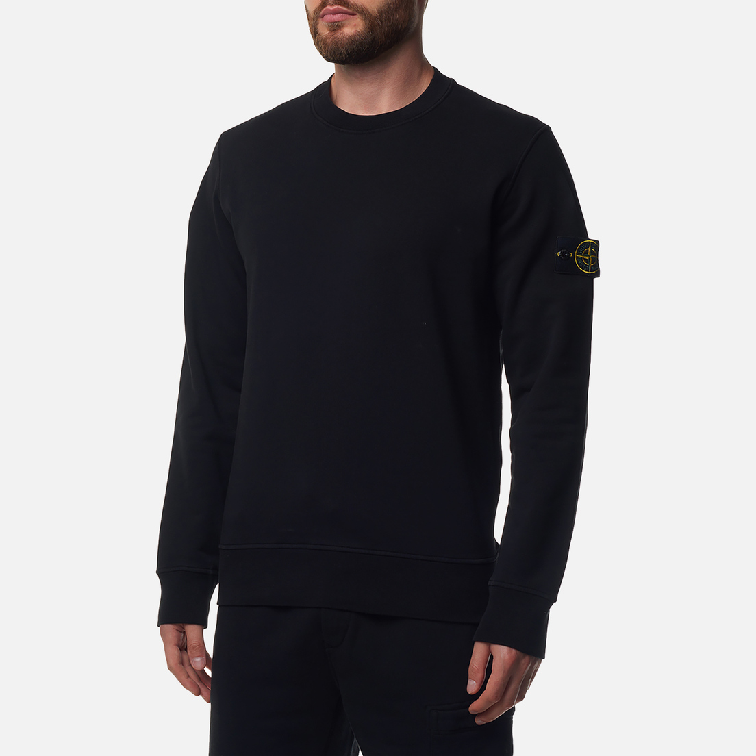 Stone Island Мужская толстовка Crew Neck Regular Fit