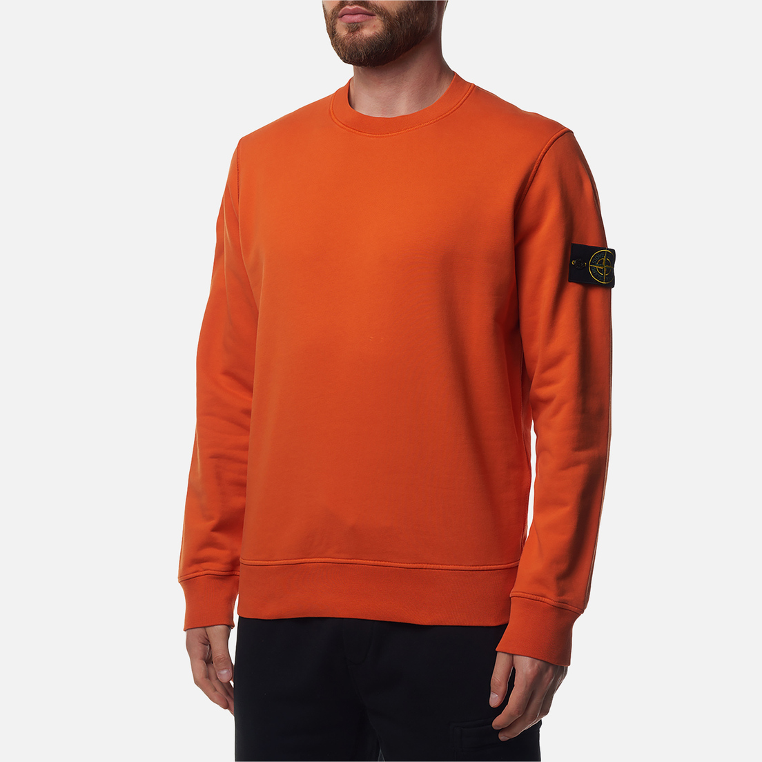 Stone Island Мужская толстовка Crew Neck Regular Fit