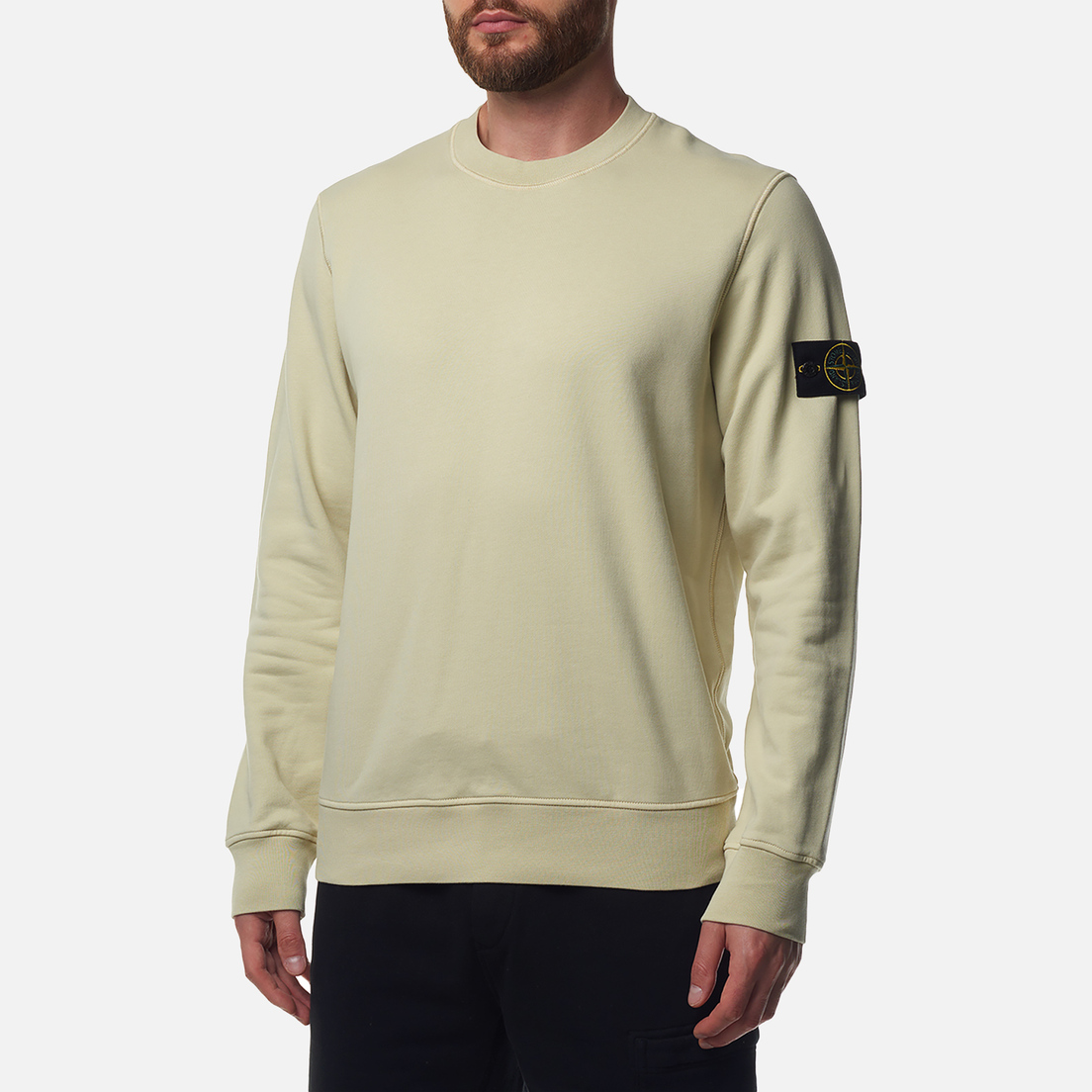 Stone Island Мужская толстовка Crew Neck Regular Fit