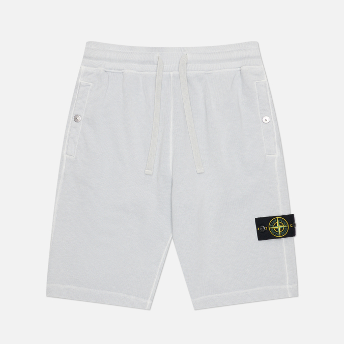 Мужские шорты Stone Island Malfile Fleece Old Treatment Regular