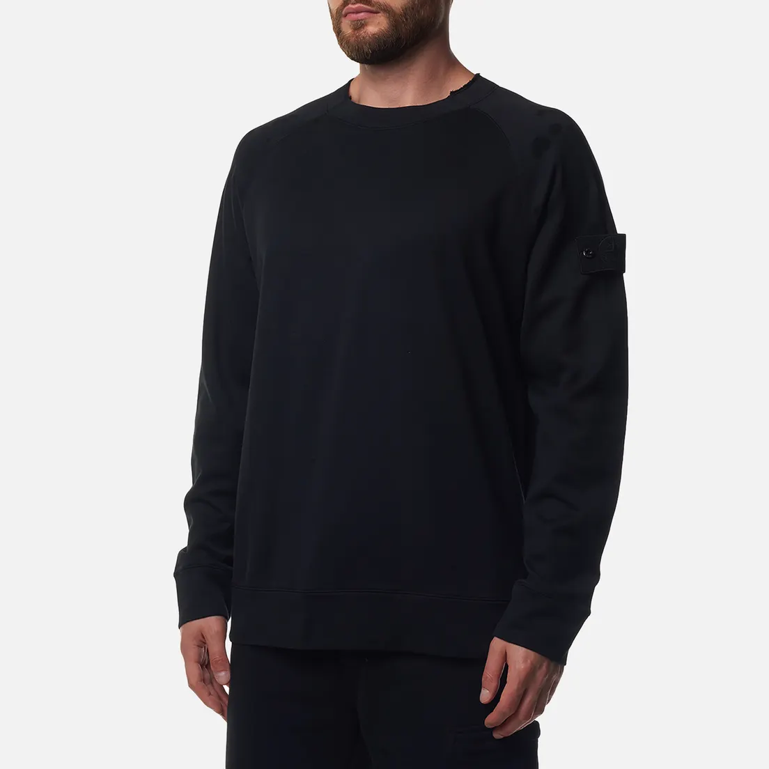 Stone Island Мужская толстовка Ghost Piece Crew Neck Regular Fit