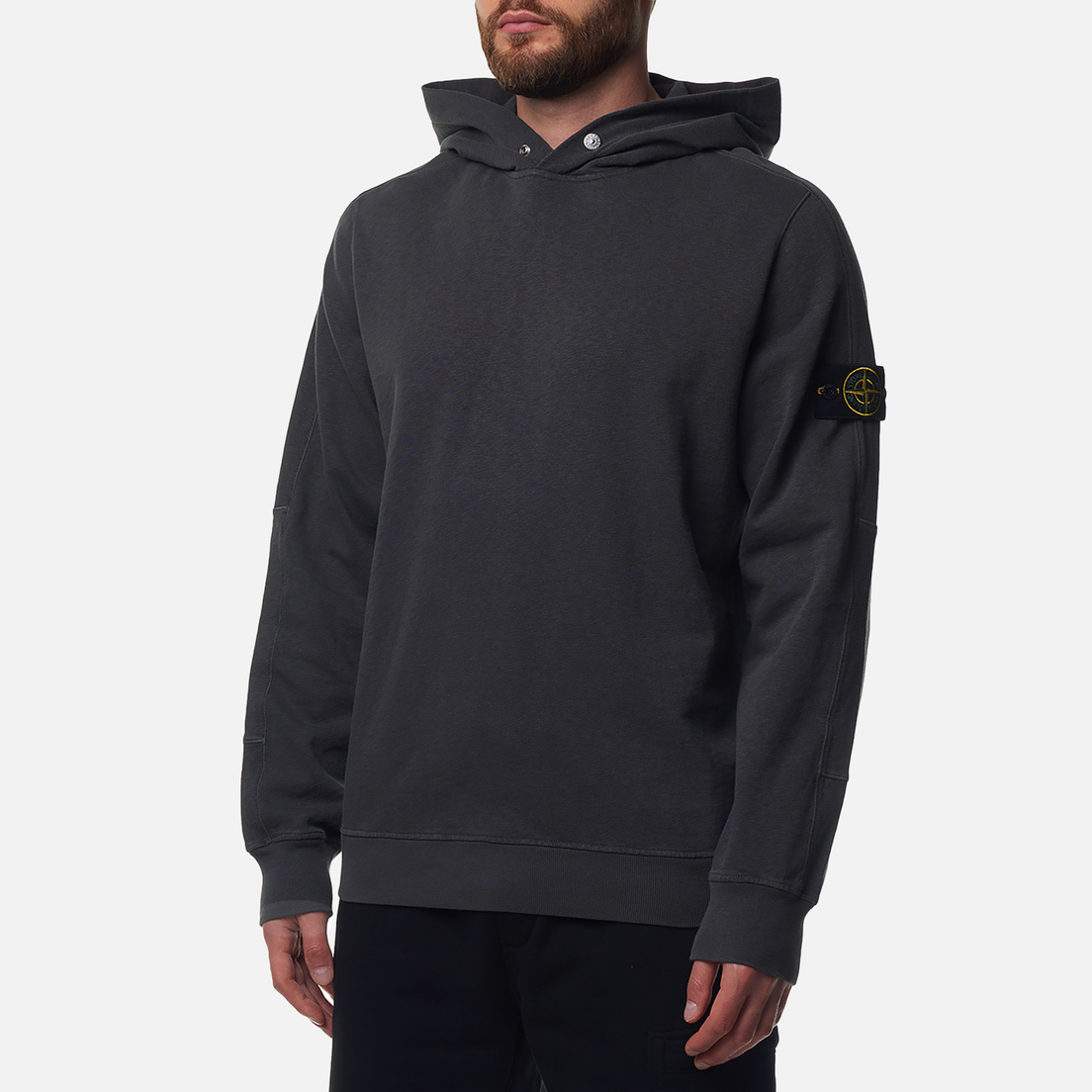 Stone Island Мужская толстовка Hoodie Old Treatment Regular Fit