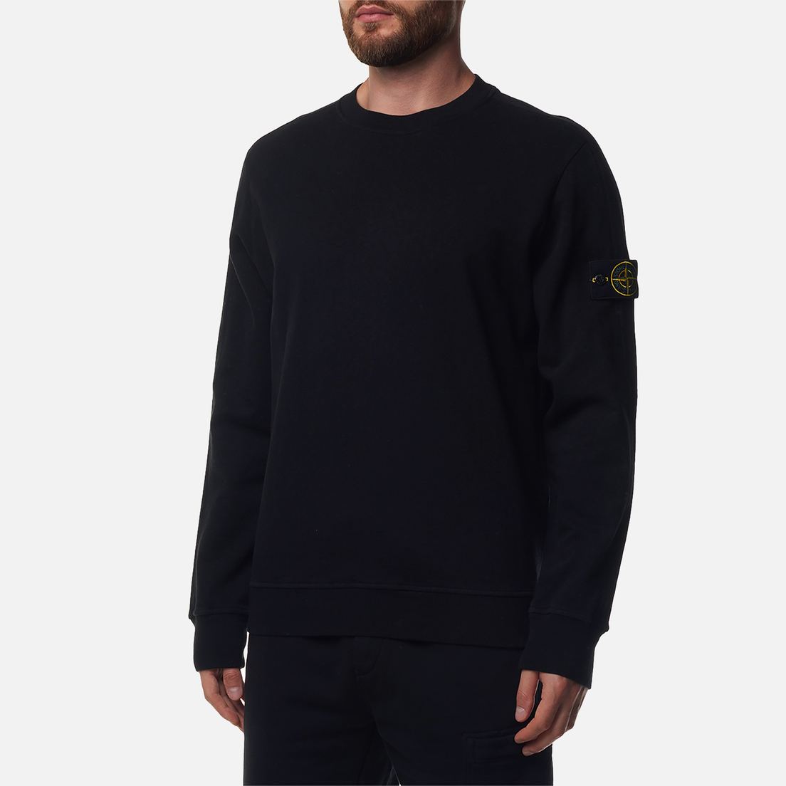 Stone Island Мужская толстовка Crew Neck Old Treatment Regular Fit