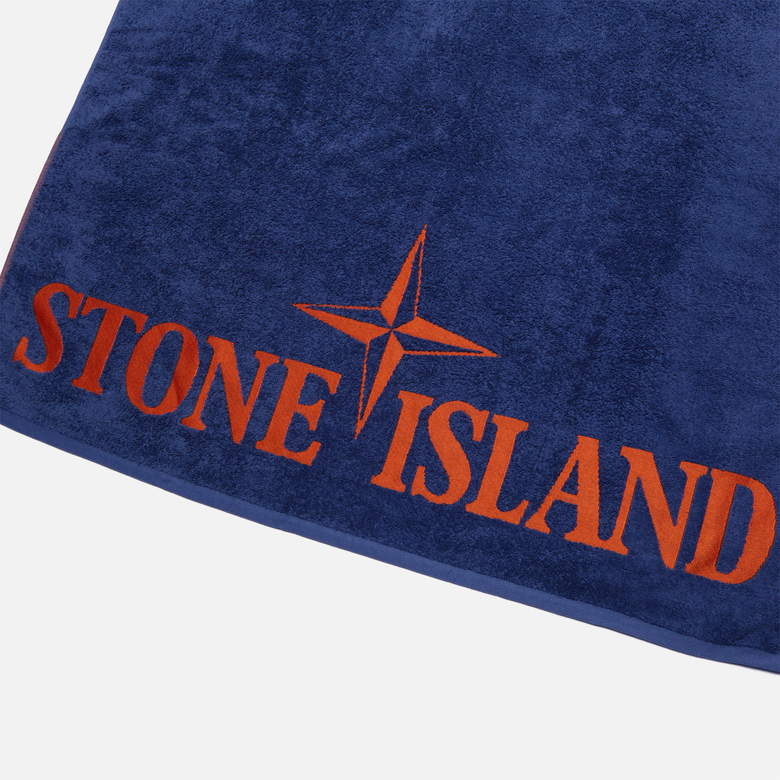 Stone Island Полотенце Embroidered Logo Beach