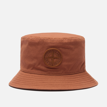 Панама Stone Island Embroidered Logo, цвет оранжевый